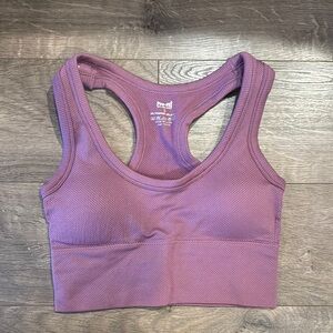 Purple Sports Bra